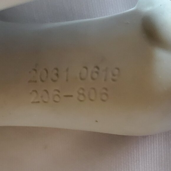 Vintage Infantino Gray & Pink Elephant Rubber Squeak Toy 4” - Picture 4 of 5